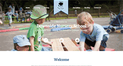 Desktop Screenshot of downsidenursery.co.uk